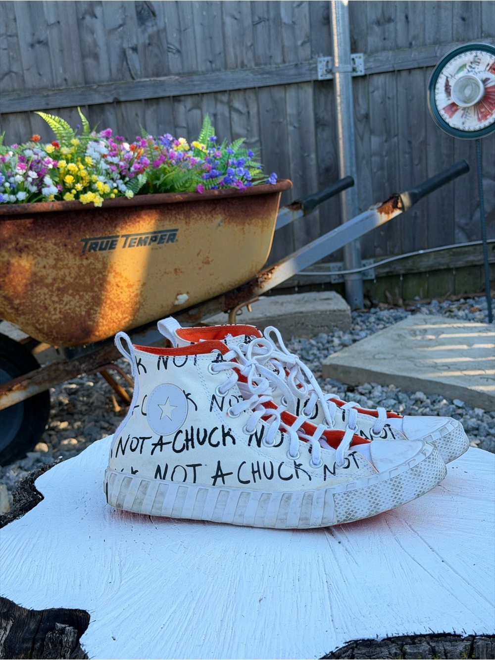 Men’s converse ‘Not a chuck’